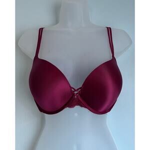Ambrielle Ultimate Upsize Bra Bombshell Style 36C Pink Push Up